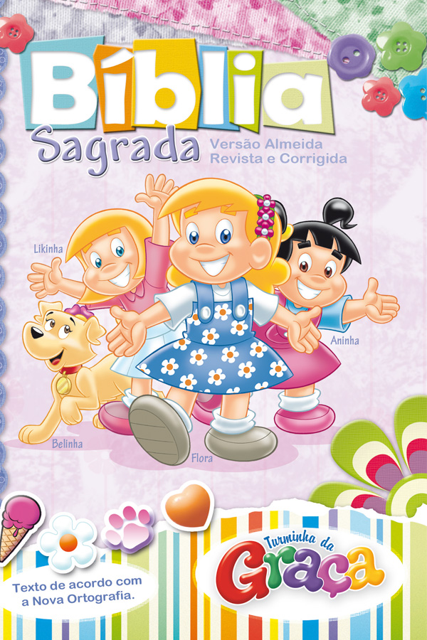 Bíblia Sagrada Turminha da Graça para meninas
